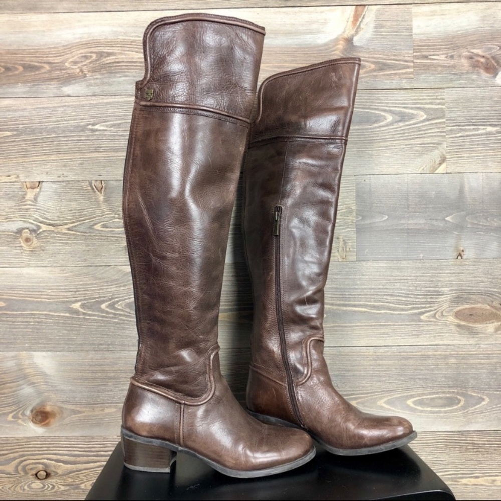 Vintage Vince Camuto equestrian over the knee boots